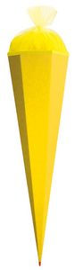 ROTH Bastelschultüte mit Verschluss, 850 mm, pazifikblau