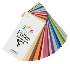 Pollen by Clairefontaine Farbfächer, 92 Seiten