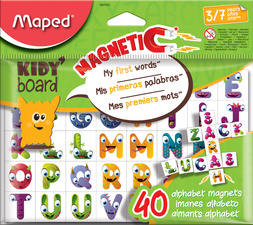 Maped Magnetplättchen KIDY board, Buchstaben