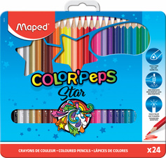 Maped Dreikant-Buntstift COLORPEPS, 18er Metalletui