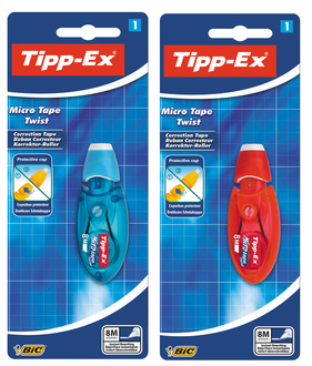 Tipp-Ex Korrekturroller Micro Tape Twist, Blister