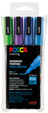 POSCA Pigmentmarker PC-3ML Glitter, 4er Box