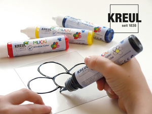 KREUL Window Color Konturenfarbe Pen MUCKI, schwarz, 29 ml