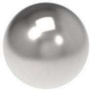 MAUL Neodym-Kugelmagnet, Durchmesser: 10 mm, nickel