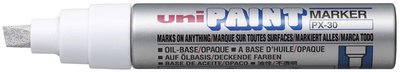 uni-ball Permanent-Marker PAINT (PX-30), weiß