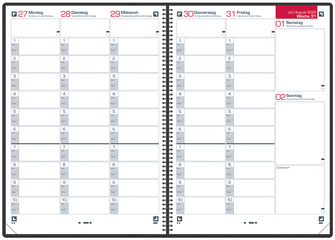 Oxford Lehrerkalender 2020/2021, DIN A4, PP-Deckel, schwarz