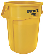 Rubbermaid Container BRUTE 166,5 Liter, aus PP, gelb