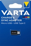 VARTA Adapter - Micro USB auf USB 3.1 Typ C