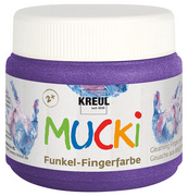 KREUL Funkel-Fingerfarbe MUCKI, zauber-lila, 150 ml