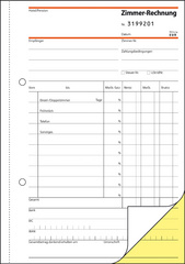 sigel Formularbuch Zimmer-Rechnungen, DIN A5, 100 Blatt