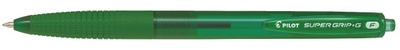 PILOT Druckkugelschreiber SUPER GRIP G, grün