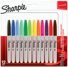 Sharpie Permanent-Marker FINE, 24er Blisterkarte