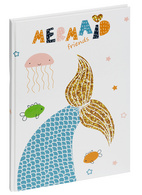 PAGNA Freundebuch Mermaid, 120 g/qm, 60 Blatt
