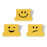 RAPESCO Dokumentenclips Supaclip 40, gelb, Emoji-Motiv
