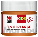 Marabu KiDS Fingerfarbe, 100 ml, schwarz 073