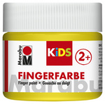 Marabu KiDS Fingerfarbe, 100 ml, weiß 070