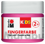 Marabu KiDS Fingerfarbe, 100 ml, schwarz 073