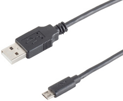 shiverpeaks BASIC-S USB 2.0 Micro Kabel, USB-A - Micro USB-B