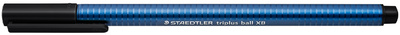 STAEDTLER Kugelschreiber triplus ball 437 XB, schwarz