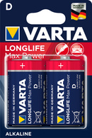 VARTA Alkaline Batterie LONGLIFE Max Power, Mono (D/LR20)