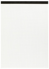LANDRÉ Notizblock ohne Deckblatt, DIN A4, 50 Blatt, blanko