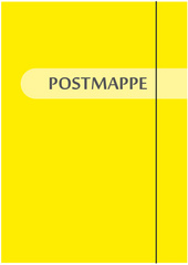 RNK Verlag Postmappe mit Schriftzug, DIN A4, Karton