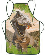 ROTH Malschürze Tyrannosaurus, mit Bauchtasche