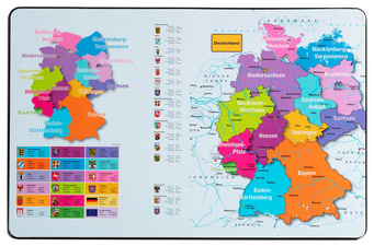 PAGNA Schreibunterlage, Motiv: Deutschlandkarte