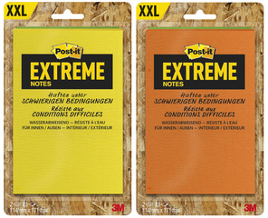 Post-it Haftnotizen Extreme Notes, 114 x 171 mm, 2er Pack