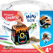 Maped Creativ MINI BOX Spardosen-Set, 7-teilig
