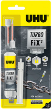 UHU 2-Komponenten-Klebstoff Turbo Fix Füssig Metall, 10 g