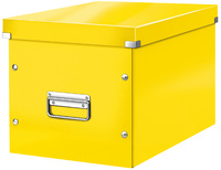 LEITZ Ablagebox Click & Store WOW Cube L, gelb 61080016