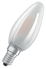 OSRAM LED-Lampe PARATHOM CLASSIC B, 4 Watt, E14, matt