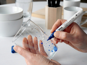 KREUL Glass & Porcelain Pen Clear, türkis