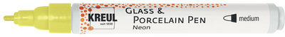 KREUL Glass & Porcelain Pen Neon, neongelb