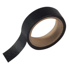 sigel Markierungsband Masking Tape, auf Rolle, schwarz