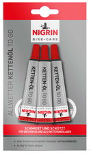 NIGRIN Bike-Care Kettenöl-Allwetter TO GO, 3 x 3 ml