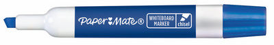 Paper:Mate Whiteboard-Marker, Keilspitze, blau