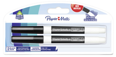 Paper:Mate Whiteboard-Marker, Rundspitze, 4er Blister