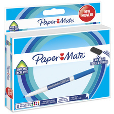 Paper:Mate Whiteboard-Marker, Rundspitze, 8er Blister
