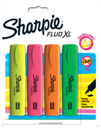 Sharpie Textmarker HIGHLIGHTER FLUO XL, 2er Blister