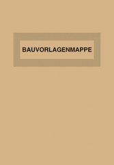 RNK Verlag Bauvorlagenmappe für das Bundesland Bayern
