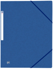 Oxford Eckspannermappe Top File+, DIN A4, pastellblau