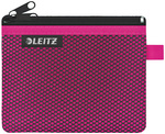 LEITZ Reißverschlusstasche WOW Traveller, Größe S, pink