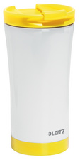 LEITZ Isolierbecher WOW, 0,38 Liter, weiß/violett