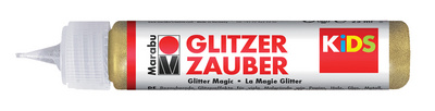 Marabu KiDS Glitzerfarbe Glitzerzauber, glitter-silber