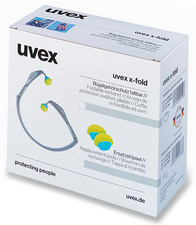 uvex Bügelgehörschutz x-fold, faltbar, grau