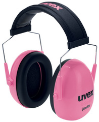 uvex Kapsel-Gehörschutz K Junior, pink / schwarz