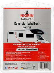 NIGRIN Caravan Kunststoffscheiben-Politur, 2 x 25 g