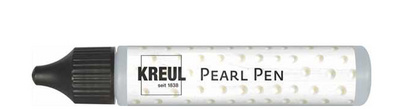 KREUL Effektfarbe Pearl Pen, creme, 29 ml